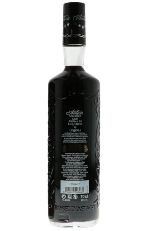 Antica Sambuca Liquorice Black Likör 07l 38 Vol