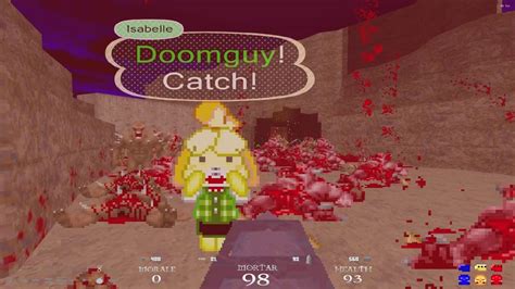 Fan Art: Isabelle Companion In DOOM – NintendoSoup