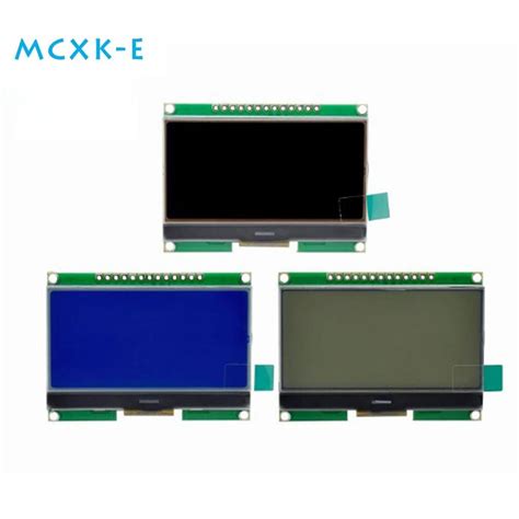 Iic Lcd Module X I C Cog Graphic Display Screen Board Lcm