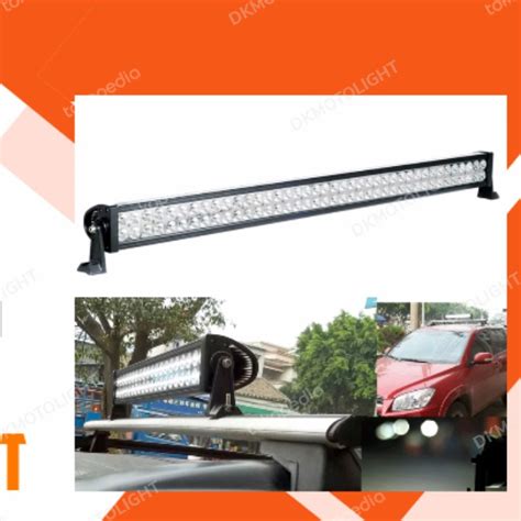 Jual LAMPU SOROT LED BAR LIGHT OFFROAD SINAR PUTIH 105 CM 2 BARIS 240