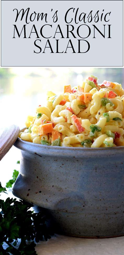 Moms Classic Macaroni Salad Lord Byrons Kitchen