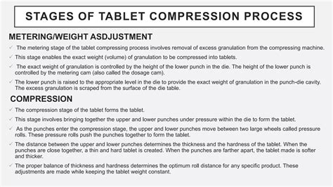 tablet compression pptx