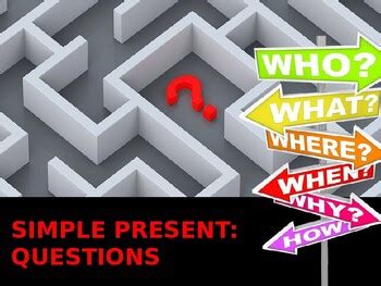 SIMPLE PRESENT QUESTIONS By Asma Chihab TPT