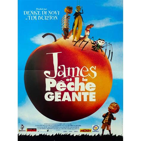 James And The Giant Peach Movie Poster 15x21 In