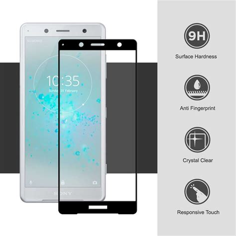 Full Tempered Glass Screen Protector For Sony Xperia Xz2 Compact