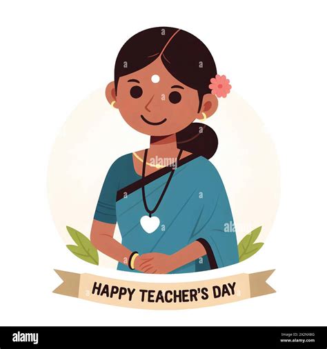 Happy Teacher Day Vector Art Illustration Stock Vector Image Art Alamy