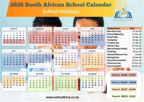 2026 Calendar South Africa - Printable Calendar