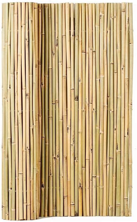 Mininfa Natural Rolled Bamboo Fence Eco Friendly Bamboo Fencing 0 7