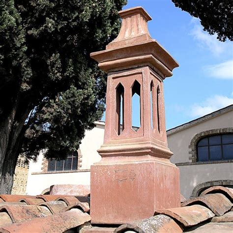 Fumaiolo A Torretta In Terracotta Poggi Ugo Terracotta Impruneta