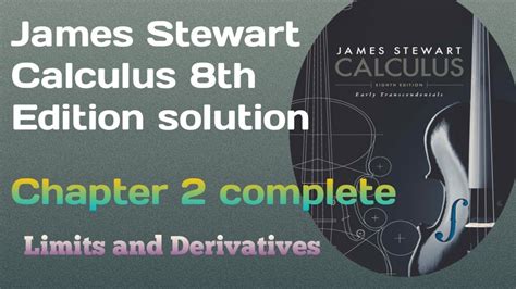 Chapter 2 Complete Solution James Stewart Calculus 8th Edition Sk