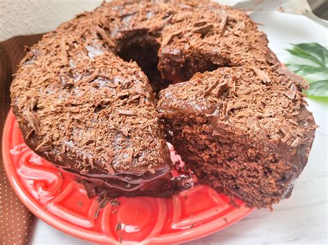 Bolo De Chocolate Fácil E Rápido Receiteria