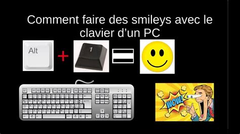 Comment Faire Des Smileys Avec Un Clavier De Pc Youtube