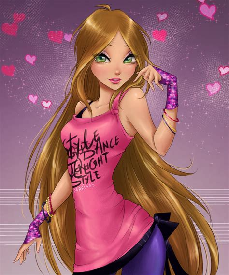 Mari945 Photo Disney Princess Anime Flora Winx Winx Club