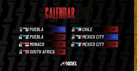 As Es El Calendario De A Padel Del Primer Trimestre De Elneverazo