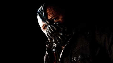 Tom Hardy The Legend Men The Dark Knight Rises Portrait Obscured