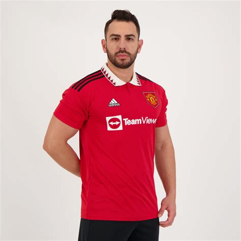 Camisa Adidas Manchester United Home 2017 FutFanatics Encontre O