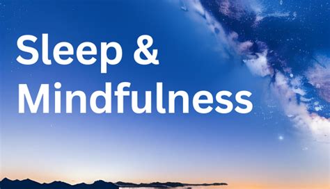 Sleep & Mindfulness – Lifeworks Occupational Therapy