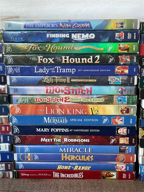 Vintage Walt Disney Dvd Movies You Choose Classics Cartoons