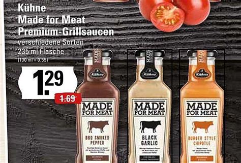 K Hne Made For Meat Premium Grillsaucen Angebot Bei Edeka Prospekte De