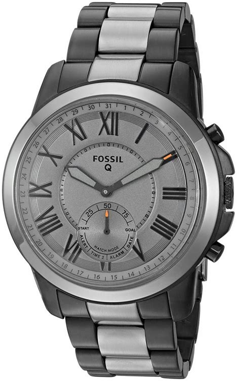 Fossil Q Grant Stainless Steel Hybrid Smartwatch Big Nano Best Shopping Destination For Tech