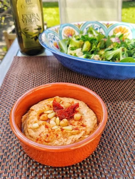 Sundried Tomato Hummus Recipe Best Flavoured Hummus Recipe