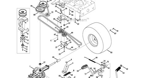 Craftsman Lt1000 Drive Belt Diagram