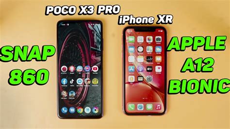 Speedtest Poco X Pro Snap Vs Iphone Xr A Bionic K T Qu G Y S C