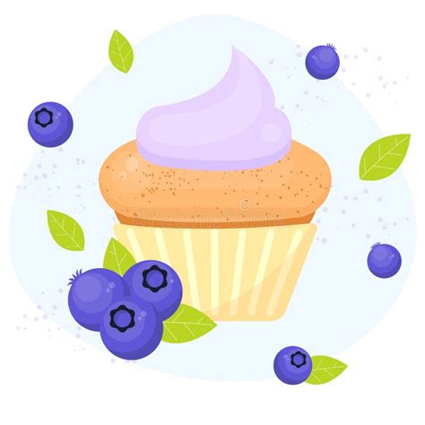 Blueberry Muffin Stock Illustrations 3 121 Blueberry Muffin Stock