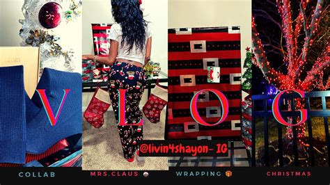 Vlogmas Wrapping Gifts Early Christmas Gift Holiday Lights Fun