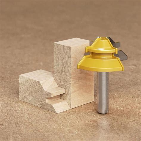 Sanrico Lock Miter Router Bit 2 Pcs Boxacy