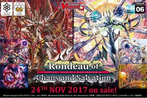 Cardfight Vanguard G Clan Booster Rondeau Of Chaos And Salvation