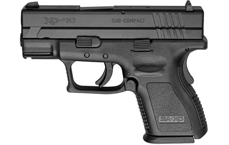 Springfield Xd 40 Sandw Sub Compact Black Essentials Package Sportsman S Outdoor Superstore