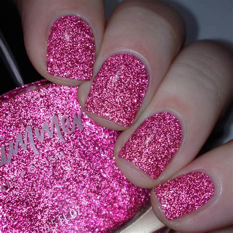 Light Pink Glitter Nail Polish