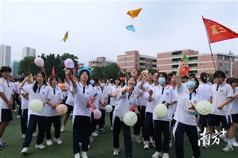 “花式”解压，阳山高三学子以最好状态迎高考 活动 祝福 释放压力