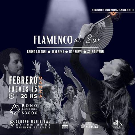 Cultura Bariloche Subsecretaria Municipal Flamenco Al Sur