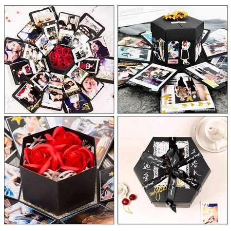 Veesun Caja De Regalo Creative Explosion Box Caras Diy Lbum De