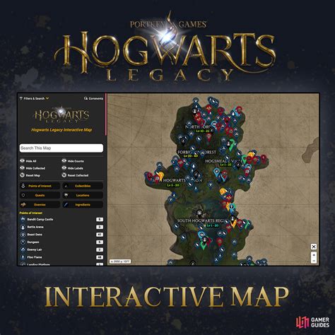 Steam Community Guide Hogwarts Legacy Interactive World Map