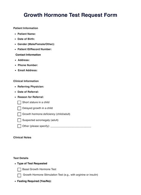 Hormone Chart & Example | Free PDF Download