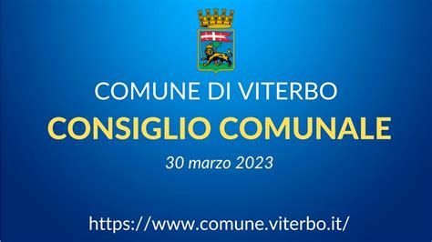 Consiglio Comunale 30 03 2023 Documento Unico Di Programmazione YouTube