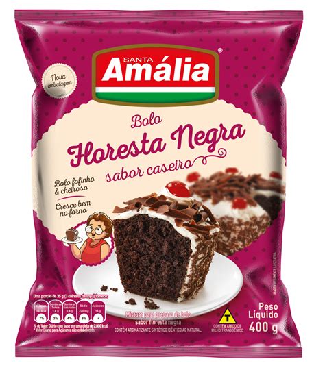 Mistura Para Bolo Floresta Negra Santa Am Lia