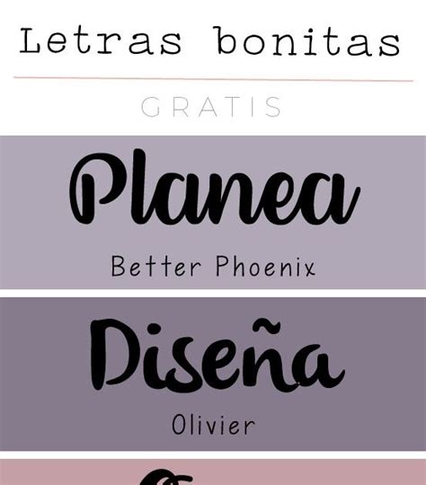 Tipos Letras Bonitas Thetanmapa