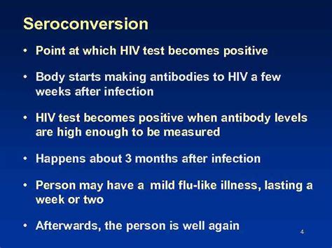 Phases of HIV AIDS 1 Infection 2 Window period