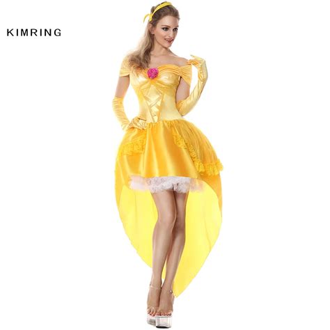 Buy Kimring Belle Princess Halloween Costume Fantasia Women Cosplay Beauty And