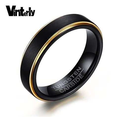 Venta Anillos Negros Para Hombre En Stock