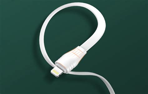 Cable Usb To Lightning Ldnio Ls A M White Mi On