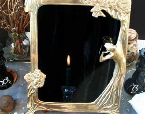 How To Make A Scrying Mirror Scrying Mirror Scrying Witchy Crafts