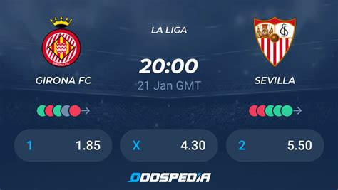 Girona FC vs Sevilla» Predictions, Odds, Live Score & Stats