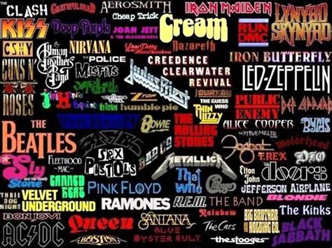 Rock Bands Names List