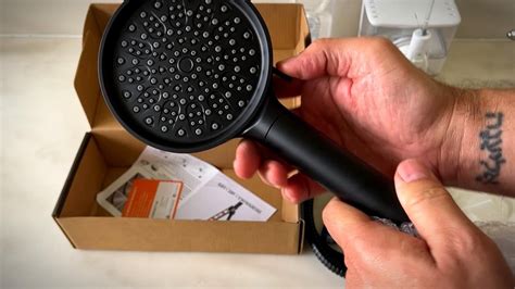 Installing Cobbe Filtered Shower Head With Handheld High Pressure