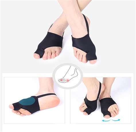 Browsluv Premium Bunion Corrector Socks - Orthopedic Toe Straightener ...